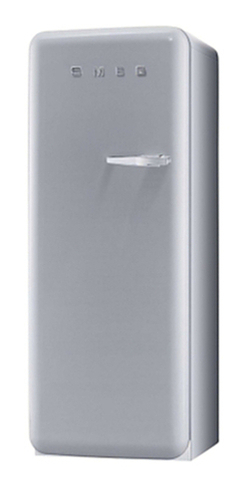 Smeg FAB28YX1 Fridge A++ Energy Rating, 60cm Wide, Left-Hand Hinge, Silver